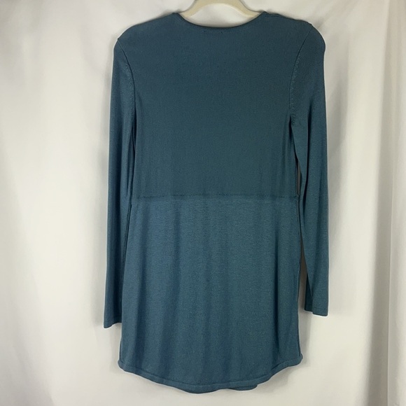 J. Jill popover tunic side slits long sleeve Sz XS - Picture 10 of 12